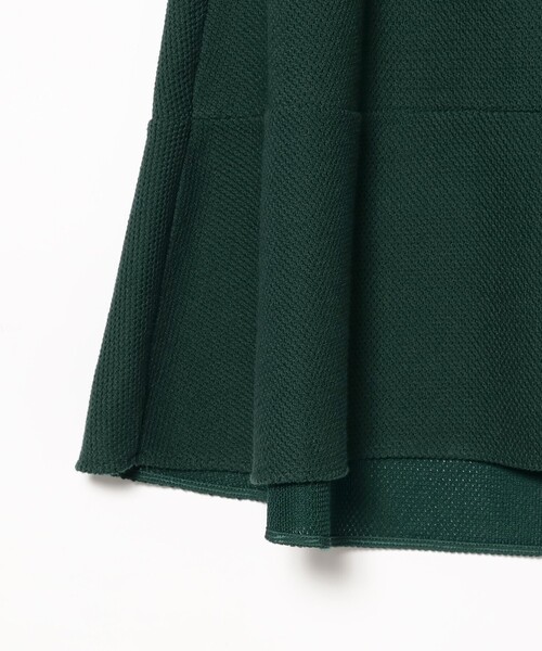 Demi-Luxe BEAMS（デミルクス ビームス）の「ラッセルメッシュ ノースリーブ プルオーバー［手洗い可］（Tシャツ/カットソー・レディース・ブラック/オフホワイト/グリーン・ONE SIZE）」の13枚目の写真