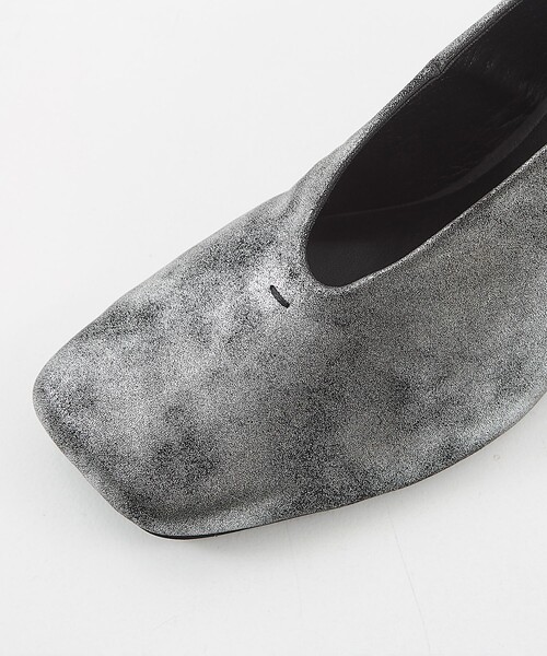 STUDIOUS(ステュディオス)の「【STUDIOUS/ステュディオス】Square Toe Pumps/スクエアトゥパンプス(パンプス・レディース・ブラック/シルバー・1/2)」の19枚目の写真