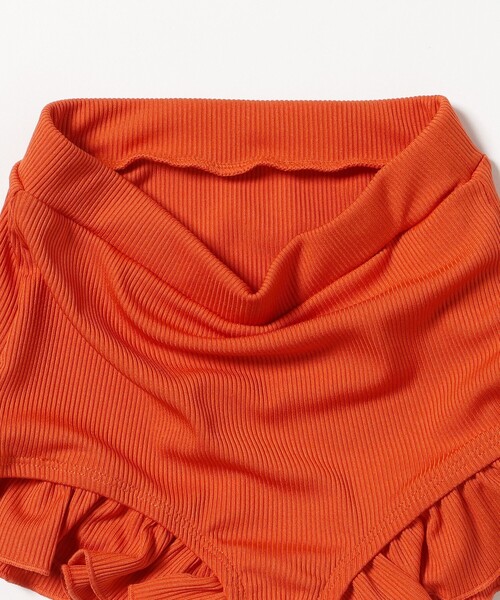 BEAMS mini（ビームスミニ）の「セパレート フリル スイムウェア  2025SS（100～130cm）（水着・キッズ・パープル系その他4/オレンジ・M(110～120)/L(120～130)/S(100～110)）」の20枚目の写真