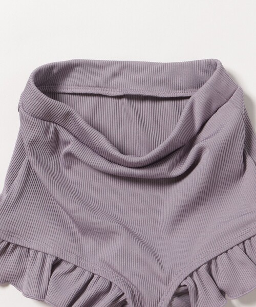 BEAMS mini（ビームスミニ）の「セパレート フリル スイムウェア  2025SS（100～130cm）（水着・キッズ・パープル系その他4/オレンジ・M(110～120)/L(120～130)/S(100～110)）」の22枚目の写真