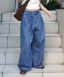 TEEN BOOP（ティーンブープ）の「【大人気デニム!!低身長から高身長まで着こなし抜群!!】ダブルタックボーイズデニム（デニムパンツ）」