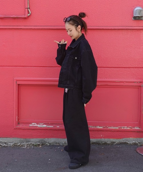 大人気デニム!!低身長から高身長まで着こなし抜群!!追加予約中】ダブル