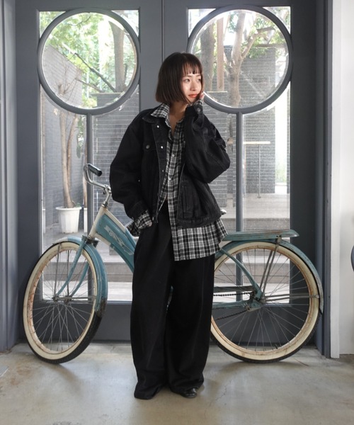 大人気デニム!!低身長から高身長まで着こなし抜群!!追加予約中