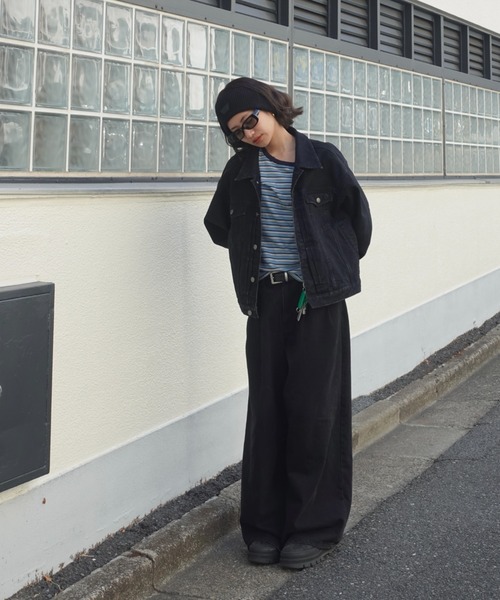 大人気デニム!!低身長から高身長まで着こなし抜群!!追加予約中