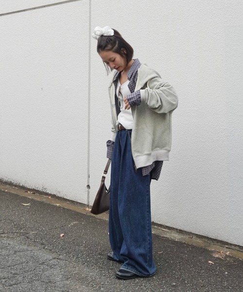 実売!!【大人気デニム!!低身長から高身長まで着こなし抜群!!】ダブル