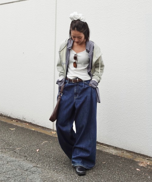 teenboop ダブルタックボーイズデニム M 実売!!【大人気デニム!!低身長から高身長まで着こなし抜群!!】ダブル