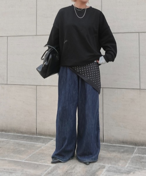 実売!!【大人気デニム!!低身長から高身長まで着こなし抜群!!】ダブル