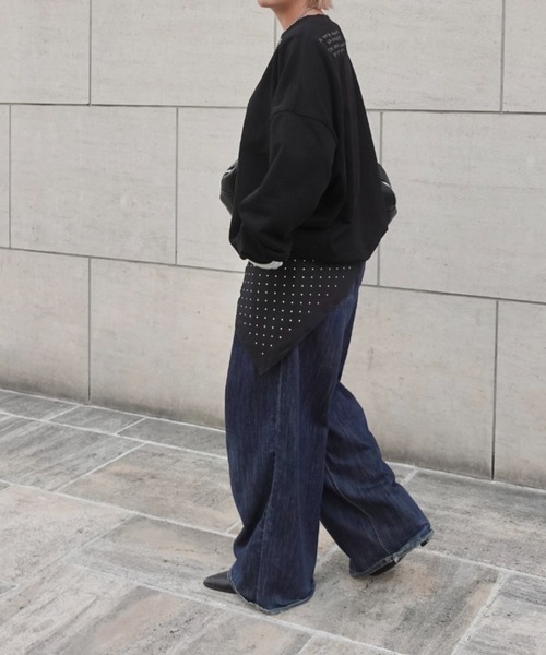 実売!!【大人気デニム!!低身長から高身長まで着こなし抜群!!】ダブル