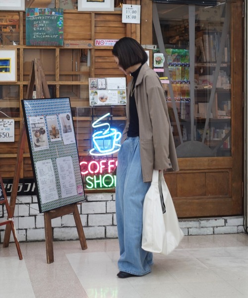 TEEN BOOP（ティーンブープ）の「【大人気デニム!!低身長から高身長まで着こなし抜群!!】ダブルタックボーイズデニム（デニムパンツ・レディース・ブルー/インディゴブルー/ブラック/ダークブルー・SMALL/MEDIUM）」の20枚目の写真