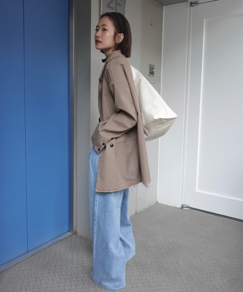 TEEN BOOP（ティーンブープ）の「【大人気デニム!!低身長から高身長まで着こなし抜群!!】ダブルタックボーイズデニム（デニムパンツ・レディース・ブルー/インディゴブルー/ブラック/ダークブルー・SMALL/MEDIUM）」の22枚目の写真