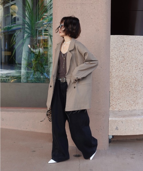 TEEN BOOP（ティーンブープ）の「【大人気デニム!!低身長から高身長まで着こなし抜群!!】ダブルタックボーイズデニム（デニムパンツ・レディース・ブルー/インディゴブルー/ブラック/ダークブルー・SMALL/MEDIUM）」の18枚目の写真