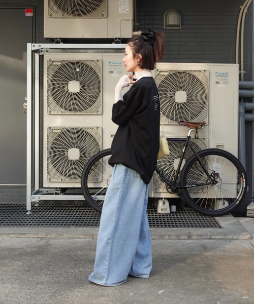 大人気デニム!!低身長から高身長まで着こなし抜群!!】ダブルタック