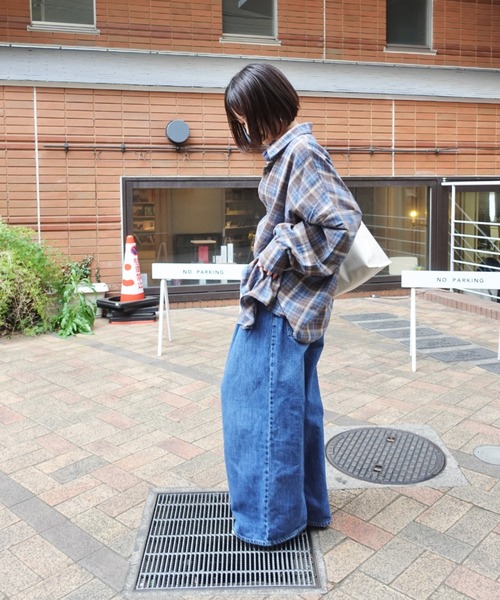 大人気デニム!!低身長から高身長まで着こなし抜群!!】ダブルタック