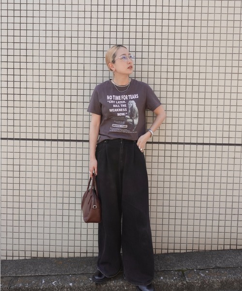 大人気デニム!!低身長から高身長まで着こなし抜群!!】ダブルタック
