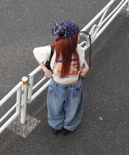 ダブルタックボーイズデニム（デニムパンツ）｜TEEN BOOP