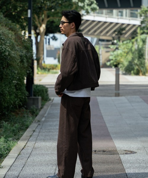 FCTY.（エフシーティーワイ）の「ストレートデニムパンツ（デニムパンツ・メンズ・ブラック/インディゴブルー/ブラウン・MEDIUM/LARGE）」の19枚目の写真