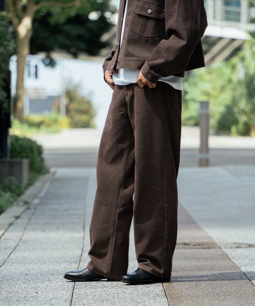 FCTY.（エフシーティーワイ）の「ストレートデニムパンツ（デニムパンツ・メンズ・ブラック/インディゴブルー/ブラウン・MEDIUM/LARGE）」の18枚目の写真