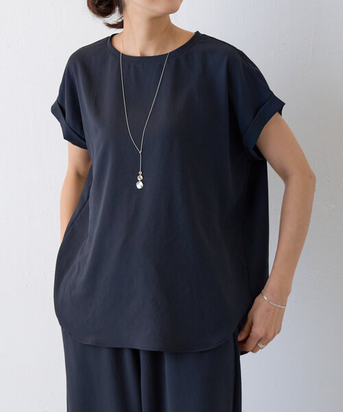 BEARDSLEY（ビアズリー）の「3連サークルモチーフネックレス（ネックレス・レディース・ゴールド・FREE）」の3枚目の写真