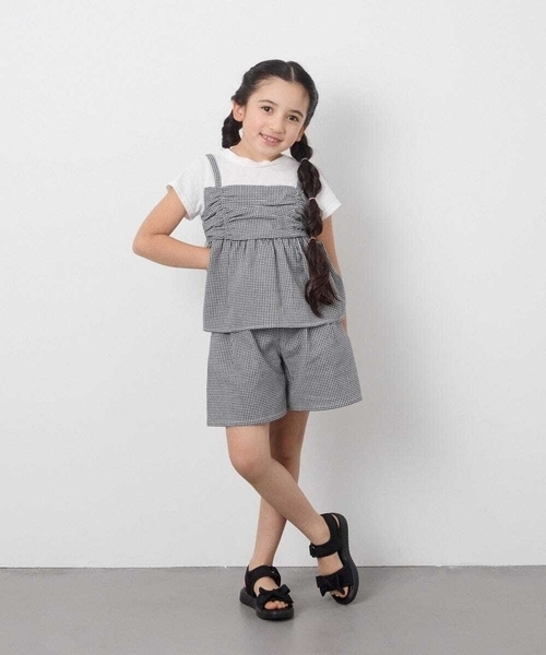 a.v.v（アーヴェヴェ）の「[人気NO.1][18-23cm][軽量][履きやすい][柔らかい肌当たり]リボンスポサン（サンダル・キッズ・ライラック/ダークインディゴブルー/ブラック・23/24/22/20/18/19/21）」の14枚目の写真