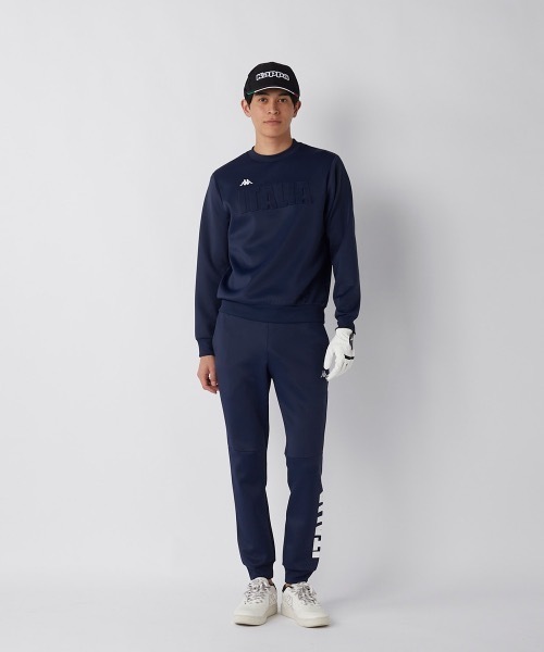 Kappa(カッパ)の「【Kappa/カッパ】ダンボールニットスウェット ゴルフ(スウェット・メンズ・ブラック/ネイビー/ターコイズブルー・MEDIUM/X-LARGE/LARGE)」の21枚目の写真