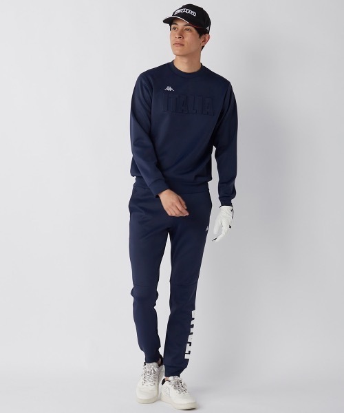 Kappa(カッパ)の「【Kappa/カッパ】ダンボールニットスウェット ゴルフ(スウェット・メンズ・ブラック/ネイビー/ターコイズブルー・MEDIUM/X-LARGE/LARGE)」の20枚目の写真