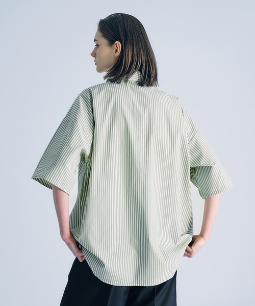 SELLE GLANT（セレグランテ）の「ASSORT REGULAR COLLAR SHIRT/アソートレギュラーカラーシャツ（シャツ/ブラウス・メンズ・チャコールグレー/オフホワイト/ブルー/ナチュラル/アイボリー・SMALL/LARGE/MEDIUM）」の11枚目の写真