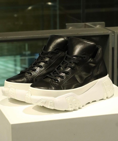 onegravity / TATSUYAOCONOGI チャンキーミッドカットスニーカー