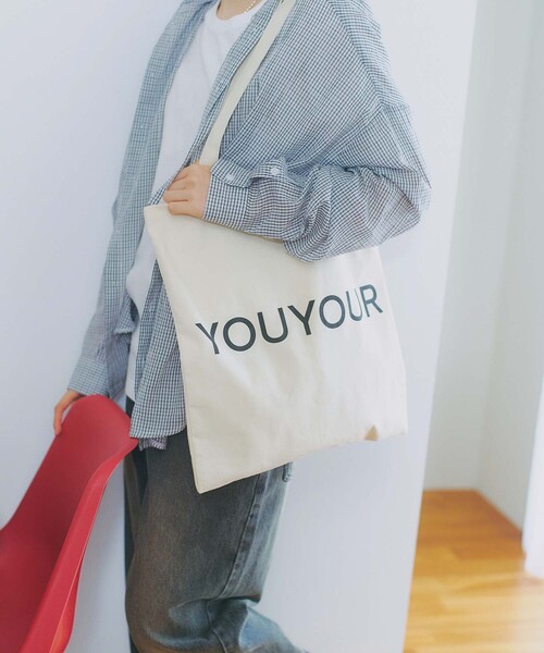 トートバッグ Yourelia セール】限定展開 YOU YOUR/ユーユアー ロゴデザイン トート