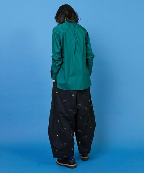 FRAPBOIS（フラボア）の「スカラップシャツ２（シャツ/ブラウス・レディース・ホワイト/グリーン・1/2）」の14枚目の写真