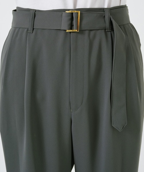 CULLNI STUDIOUS別注 BELTED SLACKS CULLNI（クルニ） スラックス STUDIOUS別注 BELTED SLACKS メンズ
