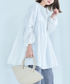 セール】ティアードチュールダンボールワンピース（ワンピース