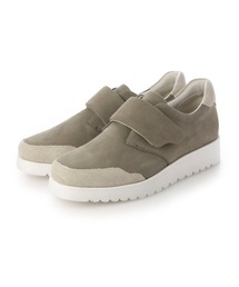 オールﾚｻﾞｰベルクロスニーカー