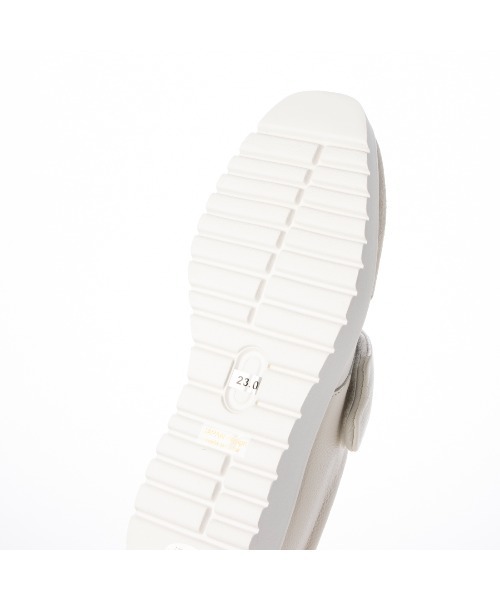 セール】オールﾚｻﾞｰベルクロスニーカー（スニーカー）｜D'ICI