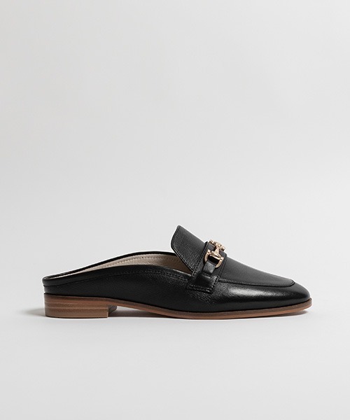 RANDA（ランダ）の「レザービットバックレスローファー（その他シューズ・レディース・カーキ/ブラック・S/M/LL/L）」の8枚目の写真