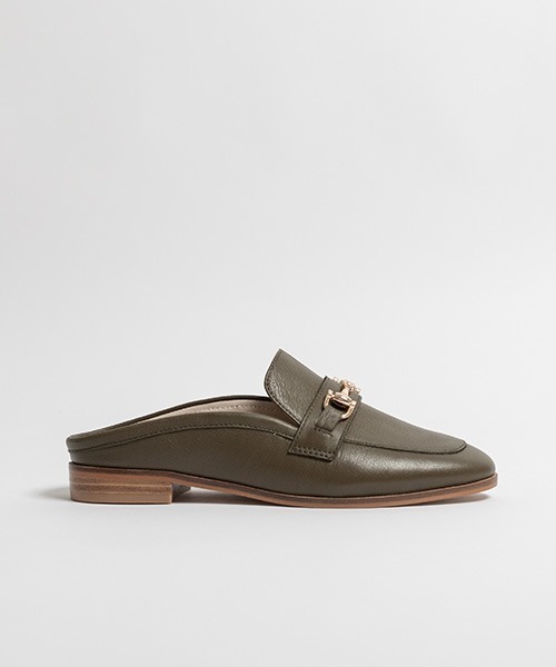 RANDA（ランダ）の「レザービットバックレスローファー（その他シューズ・レディース・カーキ/ブラック・S/M/LL/L）」の9枚目の写真