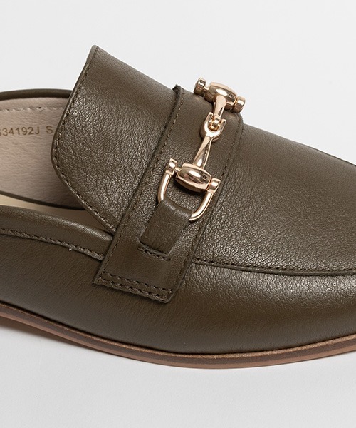 RANDA（ランダ）の「レザービットバックレスローファー（その他シューズ・レディース・カーキ/ブラック・S/M/LL/L）」の14枚目の写真