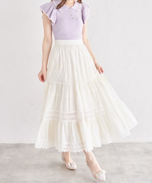 tocco closet(トッコ クローゼット)の「リボン付きシアードットバレエシューズ(バレエシューズ・レディース・シルバー/ブラック/ベージュ・LL/S/M/L)」の9枚目の写真