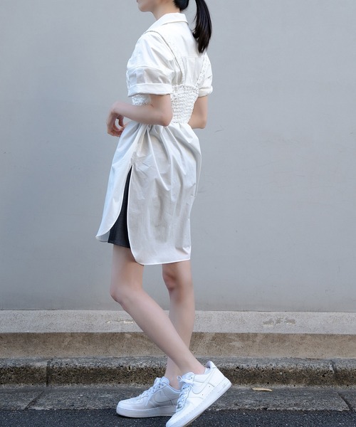 Nora Lily(ノラリリー)の「【Nora Lily】Full of Holes Bustier(その他トップス・レディース・ホワイト/ブラック・FREE)」の8枚目の写真