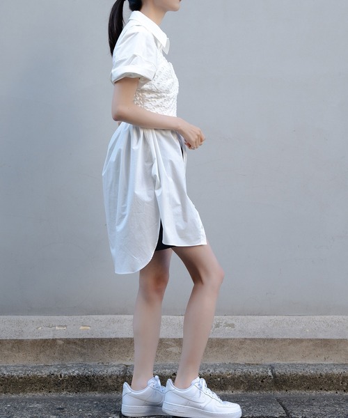 Nora Lily(ノラリリー)の「【Nora Lily】Full of Holes Bustier(その他トップス・レディース・ホワイト/ブラック・FREE)」の10枚目の写真