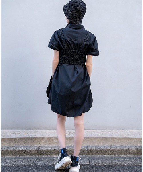 Nora Lily(ノラリリー)の「【Nora Lily】Full of Holes Bustier(その他トップス・レディース・ホワイト/ブラック・FREE)」の17枚目の写真