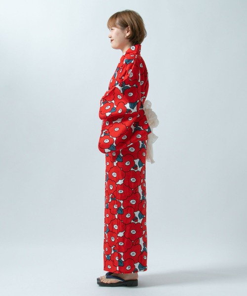 LOWRYS FARM（ローリーズファーム）の「ユカタセット＿ＭＯＭ　 326420（浴衣・レディース・ベージュ/レッド/ブラック・FREE）」の15枚目の写真