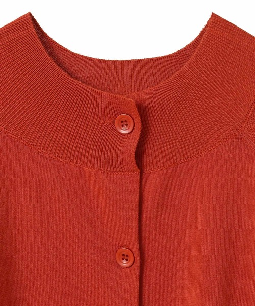 CRAFT STANDARD BOUTIQUE（クラフトスタンダードブティック）の「洗える/UVカット/毛玉軽減 ファンクショナルニットカーディガン（カーディガン/ボレロ・レディース・ベージュ/オフホワイト/ブラック/オレンジ・FREE）」の14枚目の写真