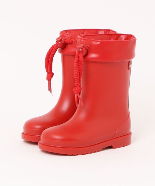 igor（イゴール）の「CHUFO CUELLO+BORREGO（レインシューズ・キッズ・ネイビー/レッド・15cm/13cm/14cm/18.5cm/12cm/16cm）」の2枚目の写真