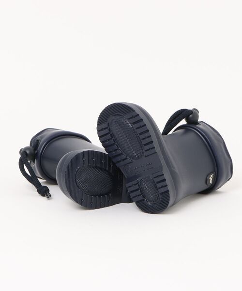 igor（イゴール）の「CHUFO CUELLO+BORREGO（レインシューズ・キッズ・ネイビー/レッド・15cm/13cm/14cm/18.5cm/12cm/16cm）」の4枚目の写真