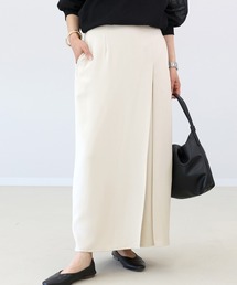 Aletta vita（アレッタビータ）の「杢調ツイルタックロングスカート（スカート）」