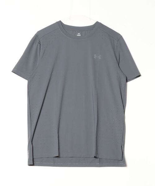 UNDER ARMOUR(アンダーアーマー)の「アンダーアーマー UAローンチ エリート ショートスリーブ Tシャツ(Tシャツ/カットソー・メンズ・ホワイト/ブラック/ブルー/グレー・S/M/L/LL)」の4枚目の写真