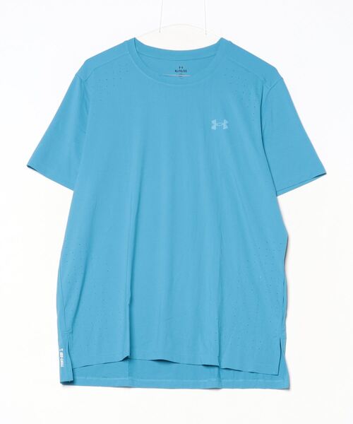 UNDER ARMOUR(アンダーアーマー)の「アンダーアーマー UAローンチ エリート ショートスリーブ Tシャツ(Tシャツ/カットソー・メンズ・ホワイト/ブラック/ブルー/グレー・S/M/L/LL)」の1枚目の写真