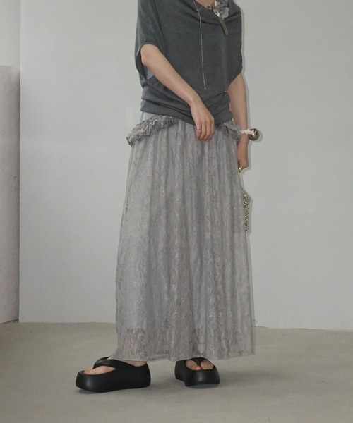 chuclla(チュクラ)の「プラットフォーム トングサンダル chs25s007(サンダル・レディース・ブラック/グレイッシュベージュ・S/M/L)」の3枚目の写真