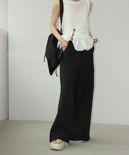 chuclla(チュクラ)の「プラットフォーム トングサンダル chs25s007(サンダル・レディース・ブラック/グレイッシュベージュ・S/M/L)」の16枚目の写真