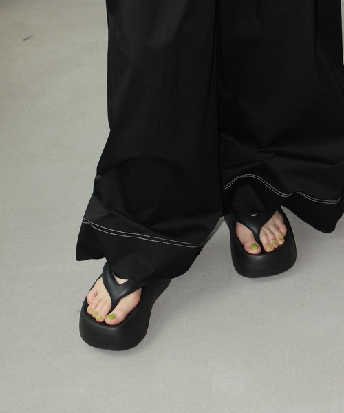 送料関税込み★Coperni★プラットフォームトングサンダル 楽天市場】Coperni コペルニ トング サンダル BRANDED WEDGE